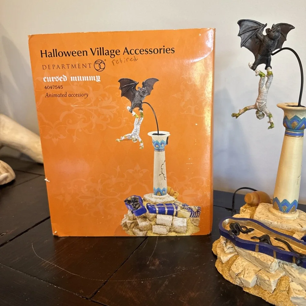 Department 56 Cursed Mummy Animated Halloween Figurine.‎